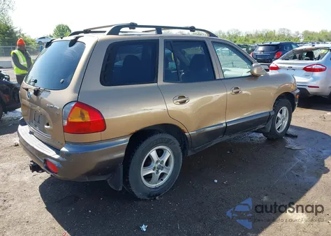 2002 Hyundai Santa Fe Gls/Lx из США, поврежденный, VIN KM8SC73DX2U270948